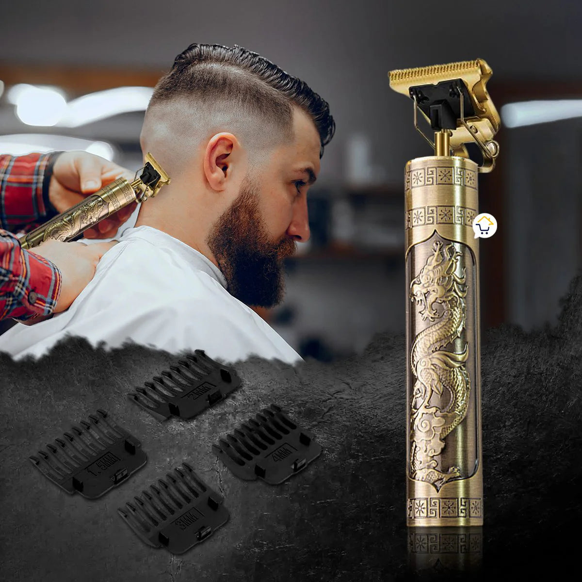 ProCut GoldDragon® - Maquina Cortadora de Cabello